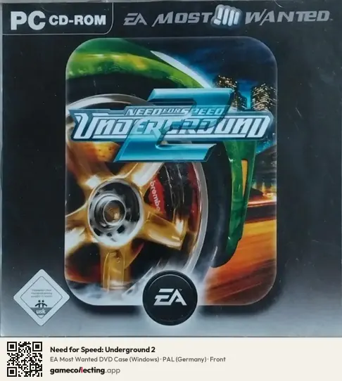 Need for Speed: Underground 2 Computer, Germany box front