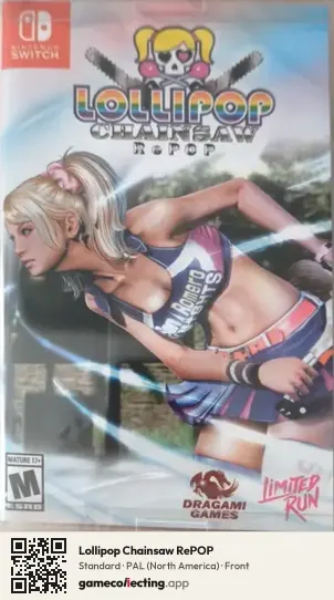Lollipop Chainsaw RePOP Nintendo Switch, North America box front