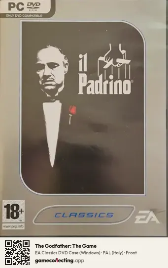 The Godfather: The Game Computer, Italy box front