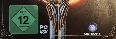Might & Magic Heroes VI, the USK square on its front