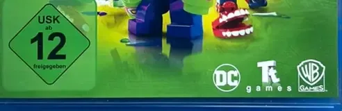 LEGO DC Super-Villains, the USK square on its front