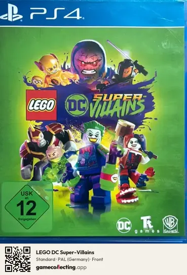LEGO DC Super-Villains PlayStation 4, Germany box front