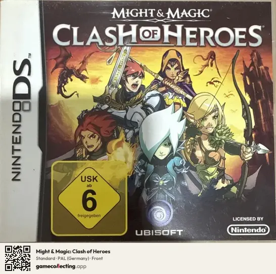 Might & Magic: Clash of Heroes Nintendo DS, Germany box front
