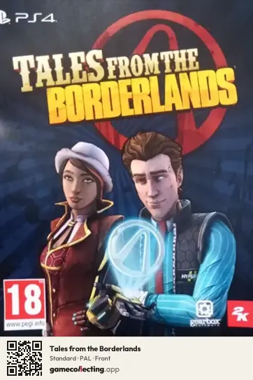 Tales from the Borderlands PlayStation 4, PAL box front