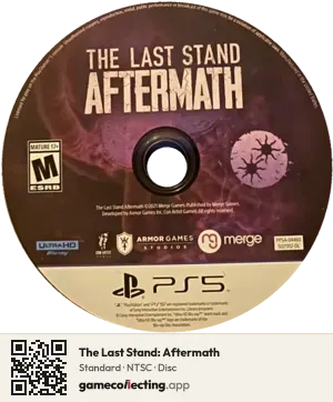 The Last Stand: Aftermath PlayStation 5, NTSC disc