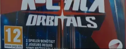 Orbitals, the PEGI square on its front