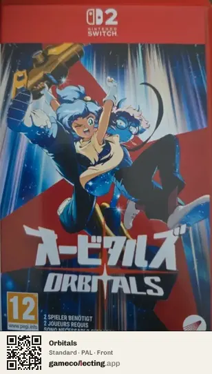 Orbitals Nintendo Switch 2, PAL box front