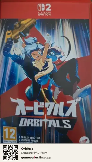 Orbitals Nintendo Switch 2, PAL box front
