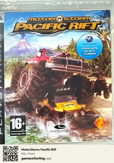 MotorStorm: Pacific Rift PlayStation 3, PAL box front