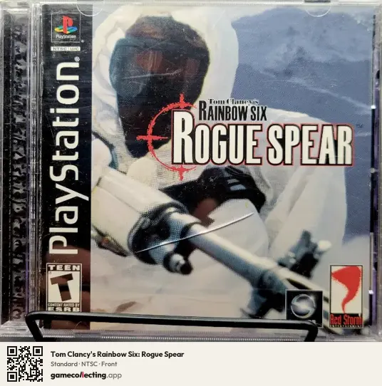 Tom Clancy's Rainbow Six: Rogue Spear PlayStation, NTSC box front