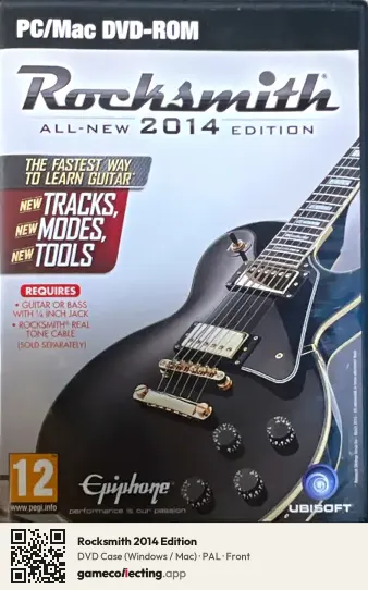 Rocksmith 2014 Edition Computer, PAL box front