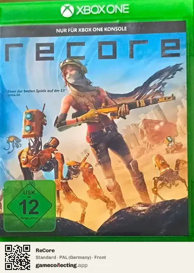 ReCore Xbox One, Germany box front