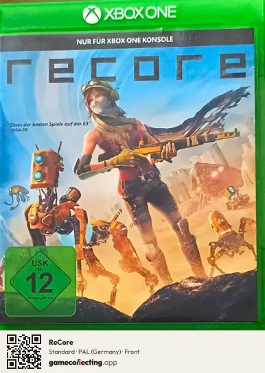 ReCore Xbox One, Germany box front