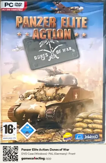 Panzer Elite Action: Dunes of War Computer, Germany box front