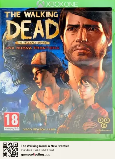 The Walking Dead: A New Frontier Xbox One, Italy box front