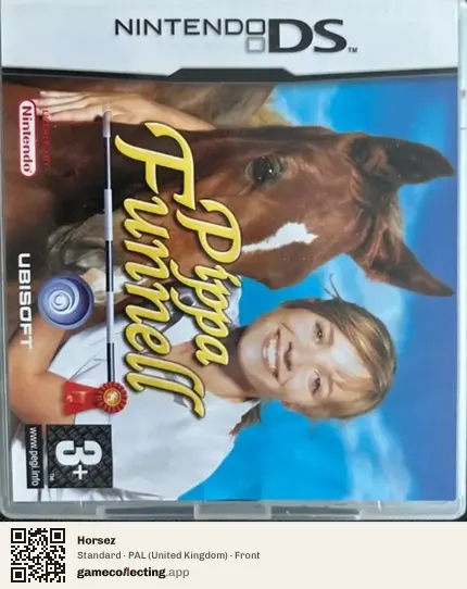 Horsez Nintendo DS, United Kingdom box front