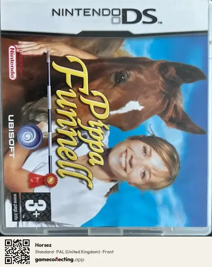 Horsez Nintendo DS, United Kingdom box front