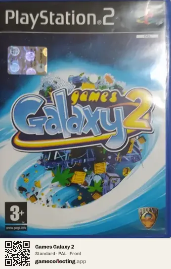 Games Galaxy 2 PlayStation 2, PAL box front