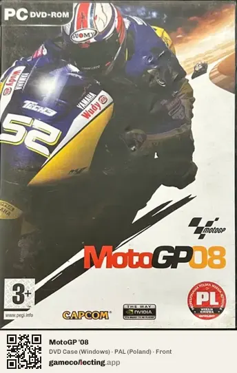 MotoGP '08 Computer, Poland box front