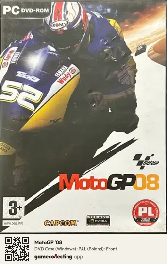 MotoGP '08 Computer, Poland box front