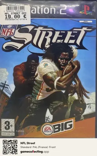 NFL Street PlayStation 2, France box front