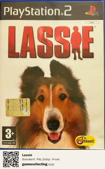 Lassie PlayStation 2, Italy box front