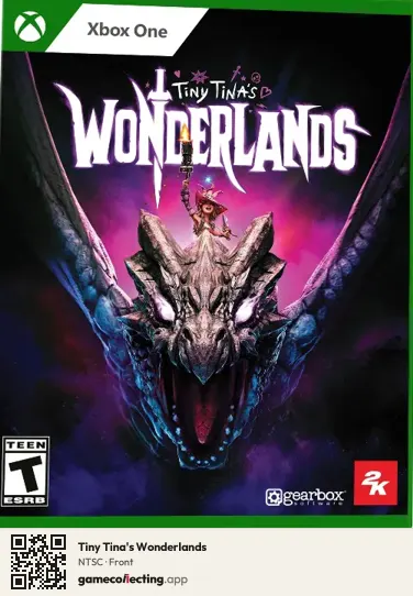 Tiny Tina's Wonderlands Xbox One, NTSC box front