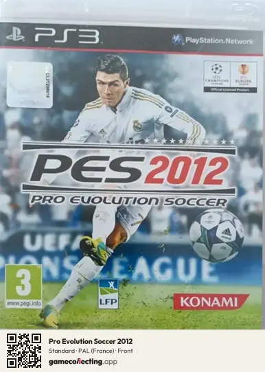 Pro Evolution Soccer 2012 PlayStation 3, France box front