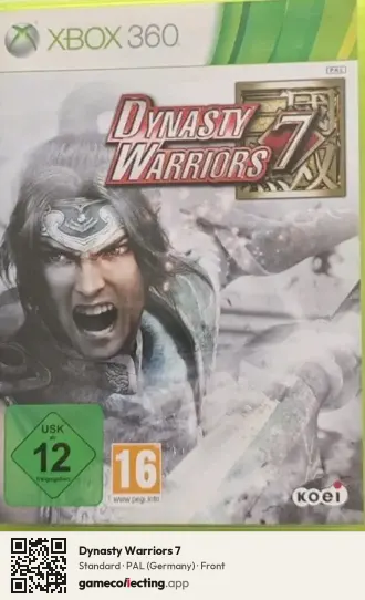 Dynasty Warriors 7 Xbox 360, Germany box front
