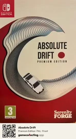 Absolute Drift Nintendo Switch, PAL box front