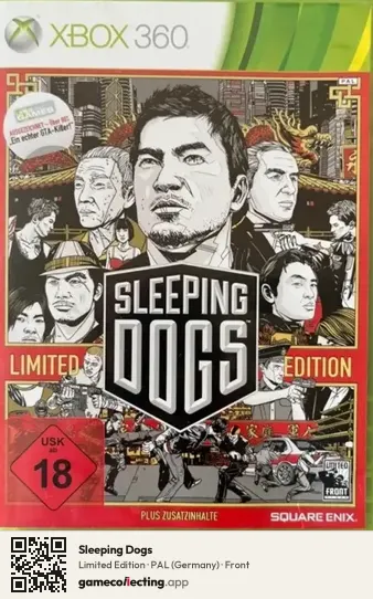 Sleeping Dogs Xbox 360, Germany box front