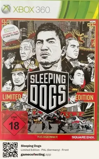Sleeping Dogs Xbox 360, Germany box front