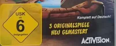 Crash Bandicoot N. Sane Trilogy, the USK square on its front