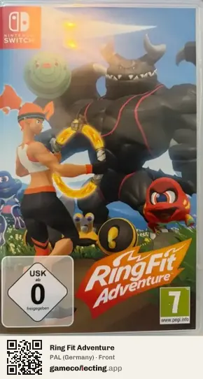 Ring Fit Adventure Nintendo Switch, Germany box front