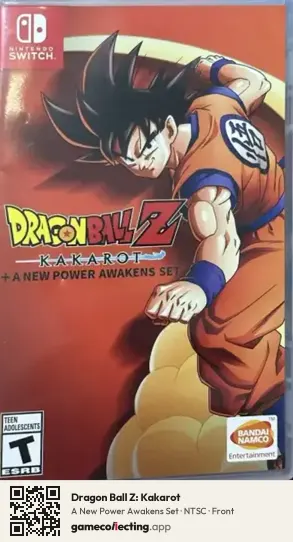 Dragon Ball Z: Kakarot Nintendo Switch, NTSC box front