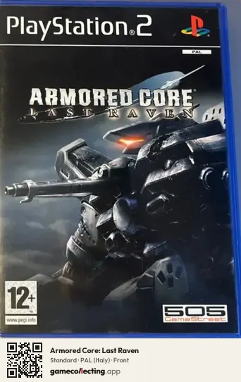 Armored Core: Last Raven PlayStation 2, Italy box front