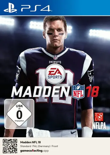 Madden NFL 18 PlayStation 4, Germany box front
