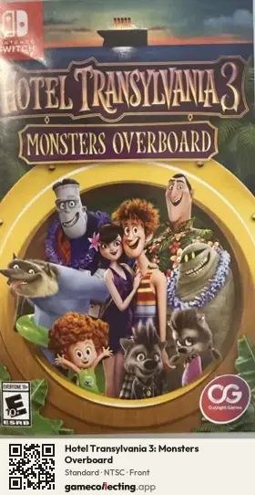 Hotel Transylvania 3: Monsters Overboard Nintendo Switch, NTSC box front