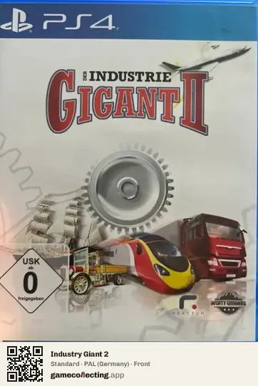 Industry Giant 2 PlayStation 4, Germany box front