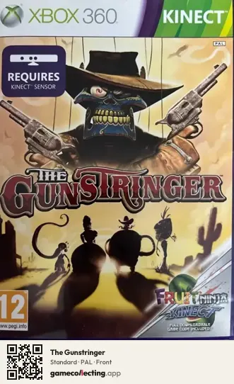 The Gunstringer Xbox 360, PAL box front