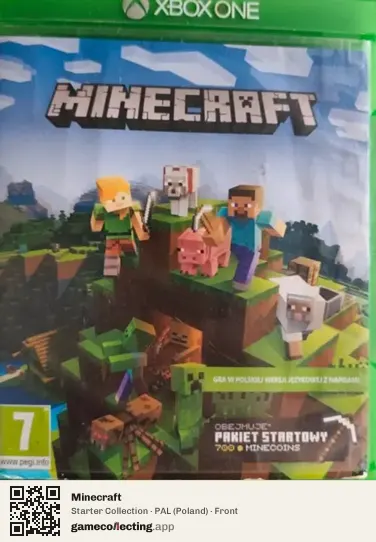 Minecraft Xbox One, Poland box front