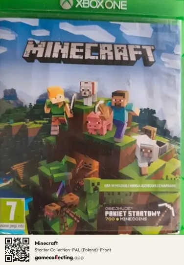 Minecraft Xbox One, Poland box front