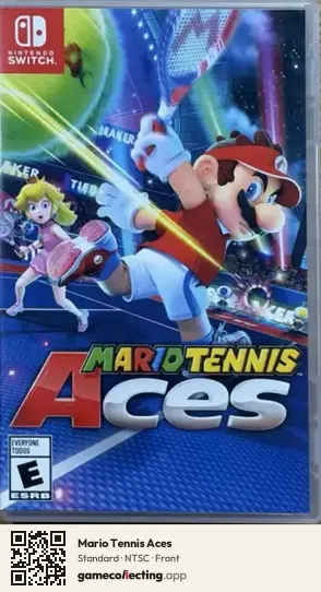 Mario Tennis Aces Nintendo Switch, NTSC box front