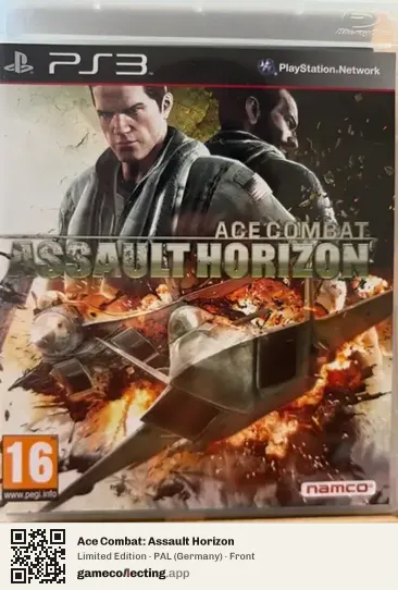 Ace Combat: Assault Horizon PlayStation 3, Germany box front