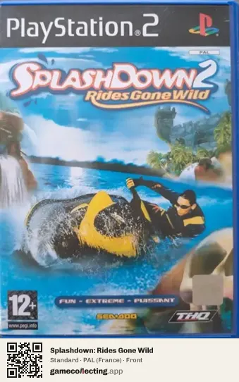 Splashdown: Rides Gone Wild PlayStation 2, France box front