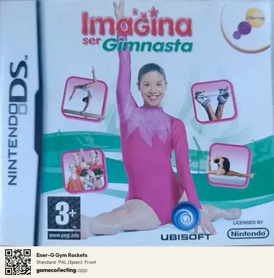 Ener-G Gym Rockets Nintendo DS, Spain box front