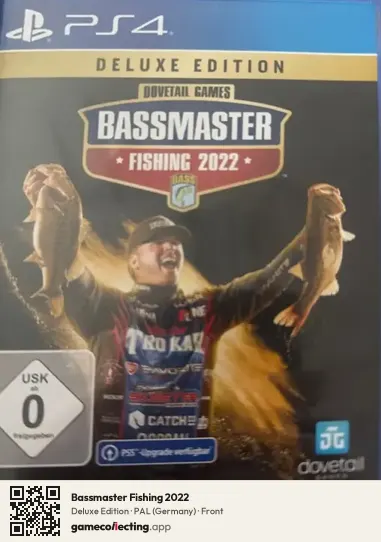 Bassmaster Fishing 2022 PlayStation 4, Germany box front