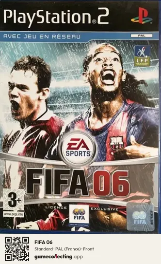 FIFA 06 PlayStation 2, France box front