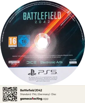 Battlefield 2042 PlayStation 5, PAL disc