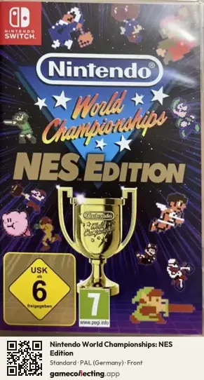 Nintendo World Championships: NES Edition Nintendo Switch, Germany box front